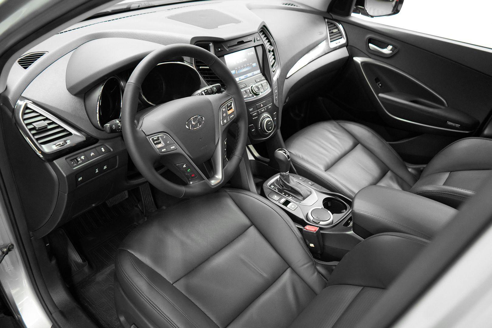 Hyundai Santa Fe 2015, серый