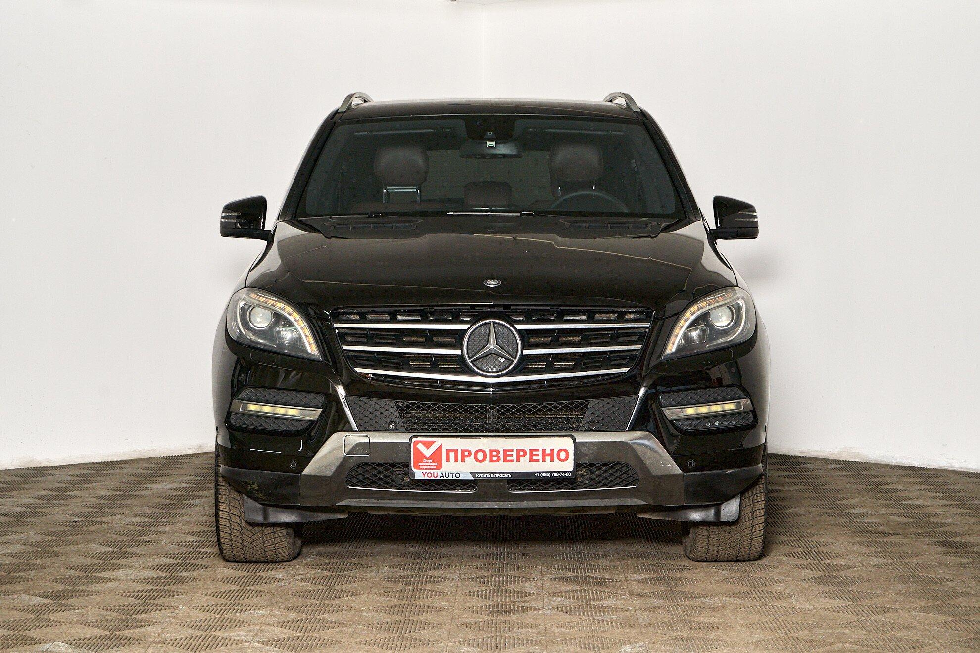 Mercedes-Benz M-Класс 2014, черный