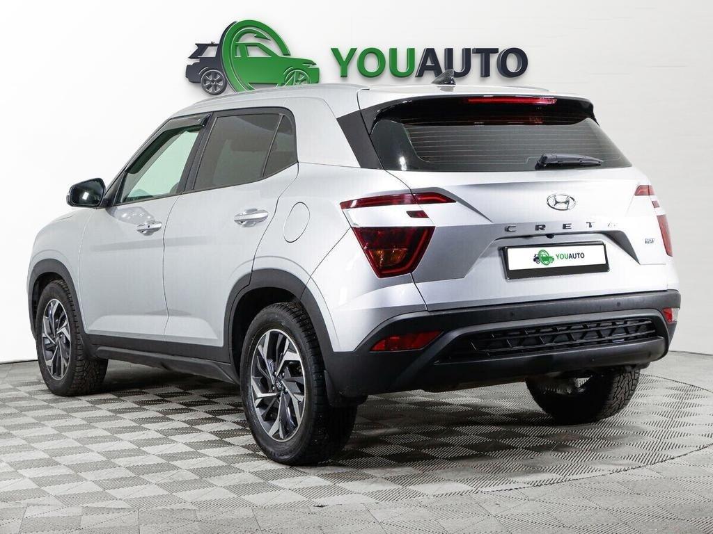 Hyundai Creta 2022, серебряный