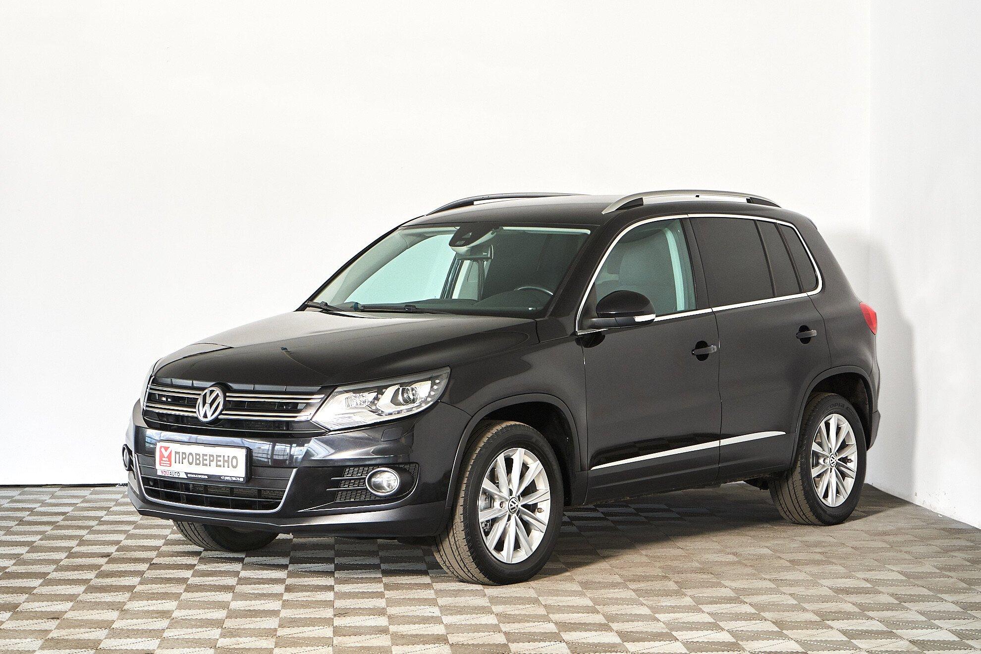 Volkswagen Tiguan 2013, черный