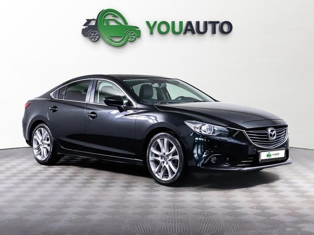 Mazda 6 2014, черный