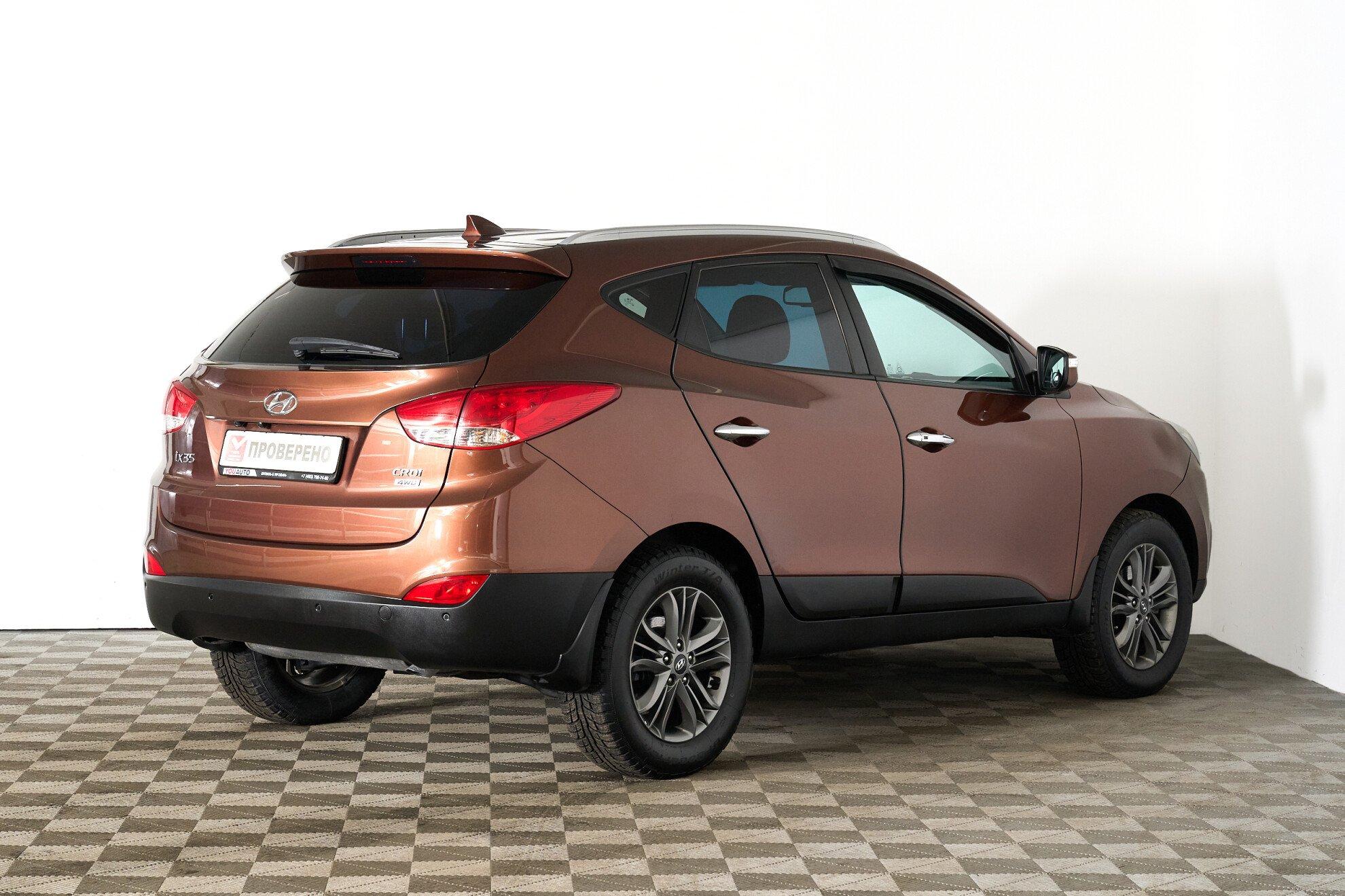 Hyundai ix35 2014, коричневый