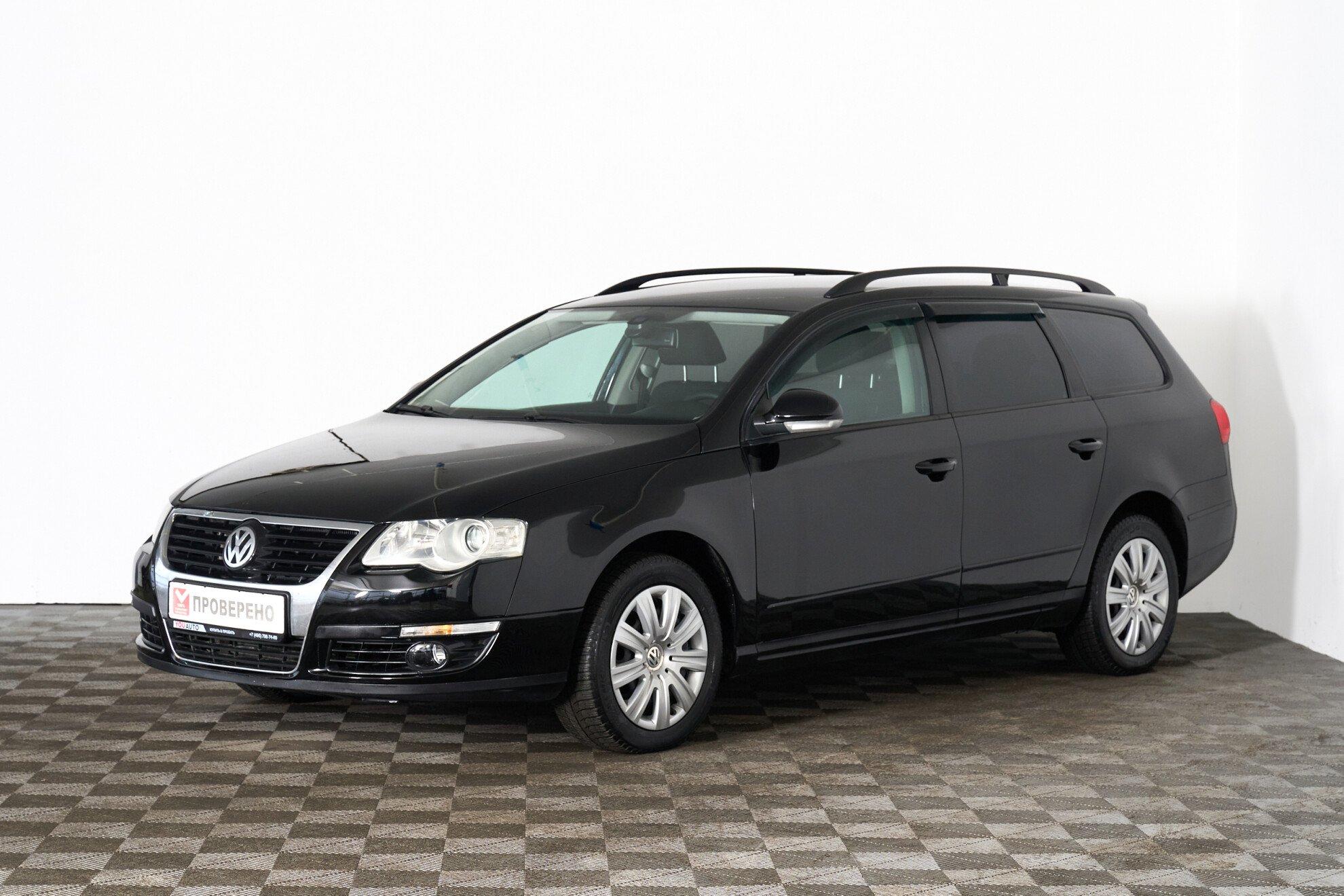 Volkswagen Passat 2010, черный