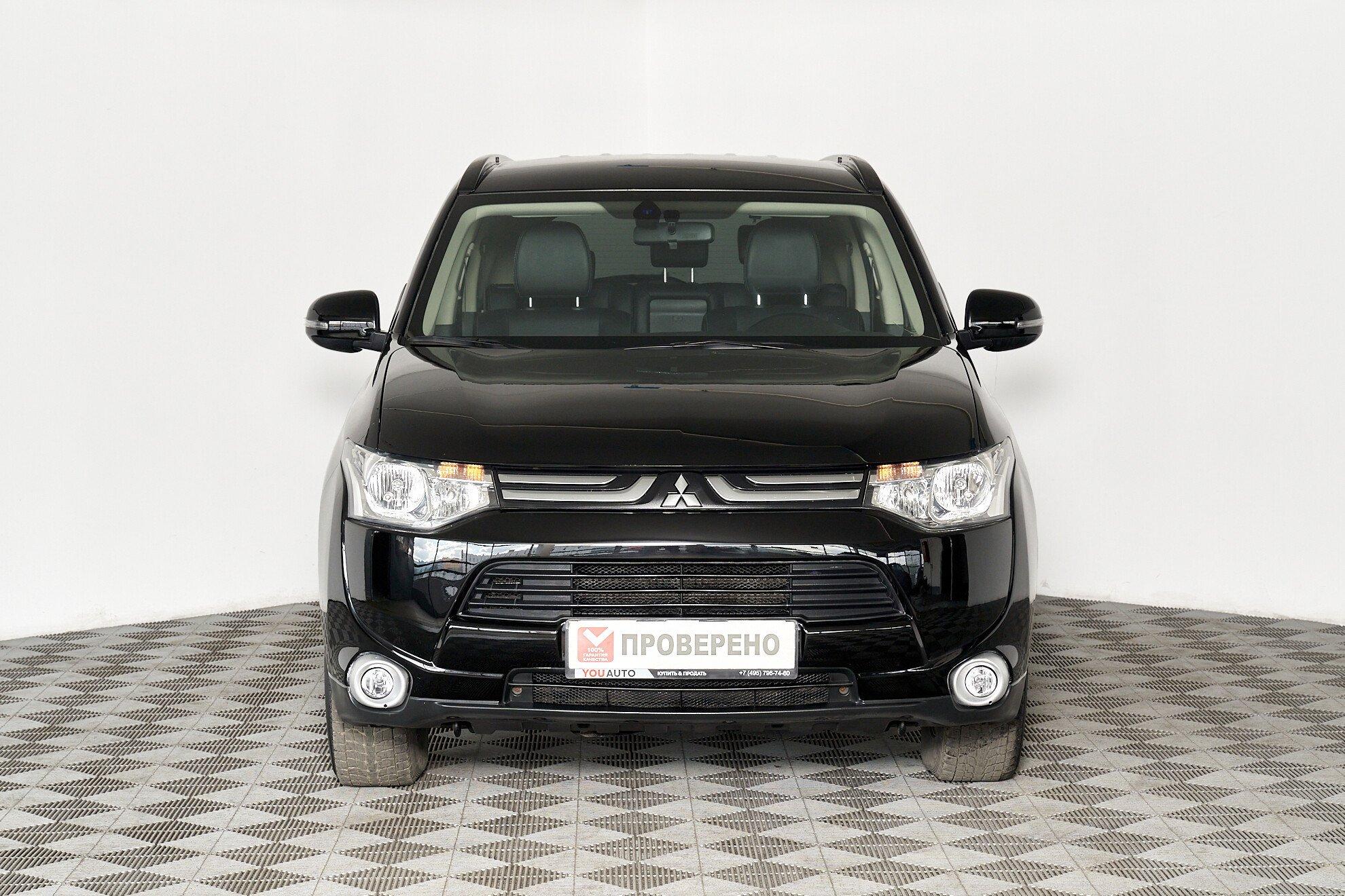 Mitsubishi Outlander 2012, черный