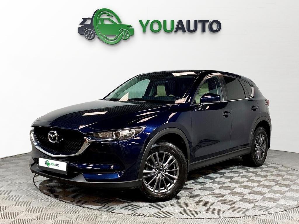 Mazda CX-5 2020, синий