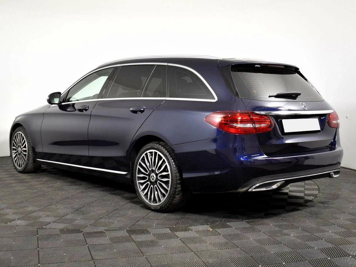 Mercedes-Benz C-Класс 2019, синий