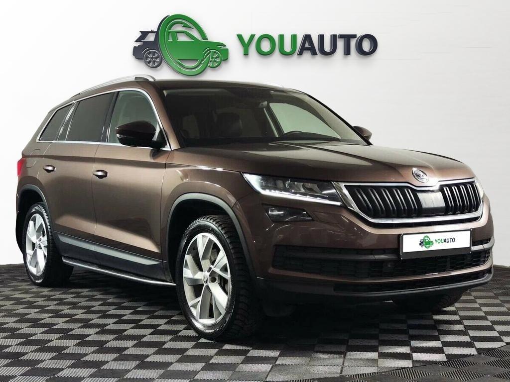 Skoda Kodiaq 2019, коричневый