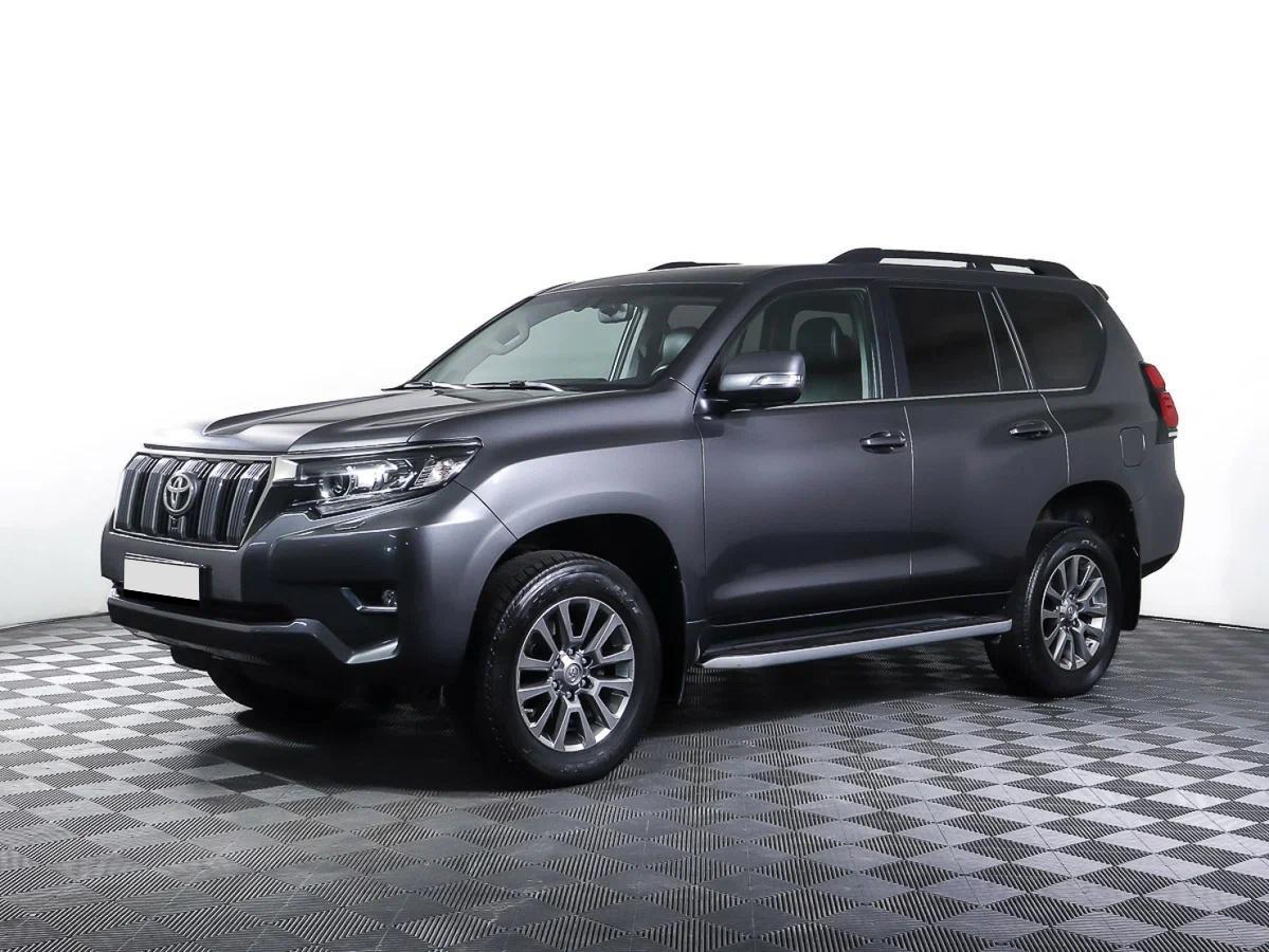 Toyota Land Cruiser Prado 2018, серый