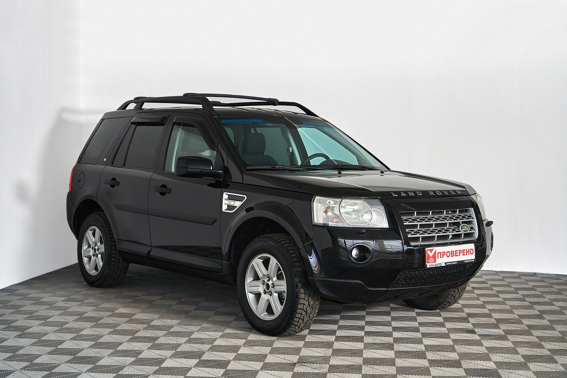 Land Rover Freelander 2009, черный