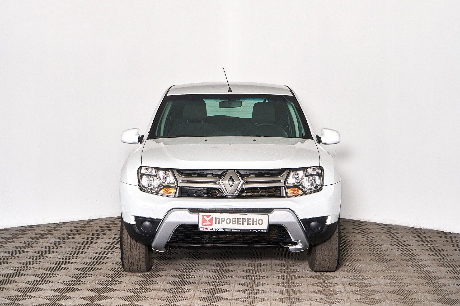 Renault Duster 2020, белый