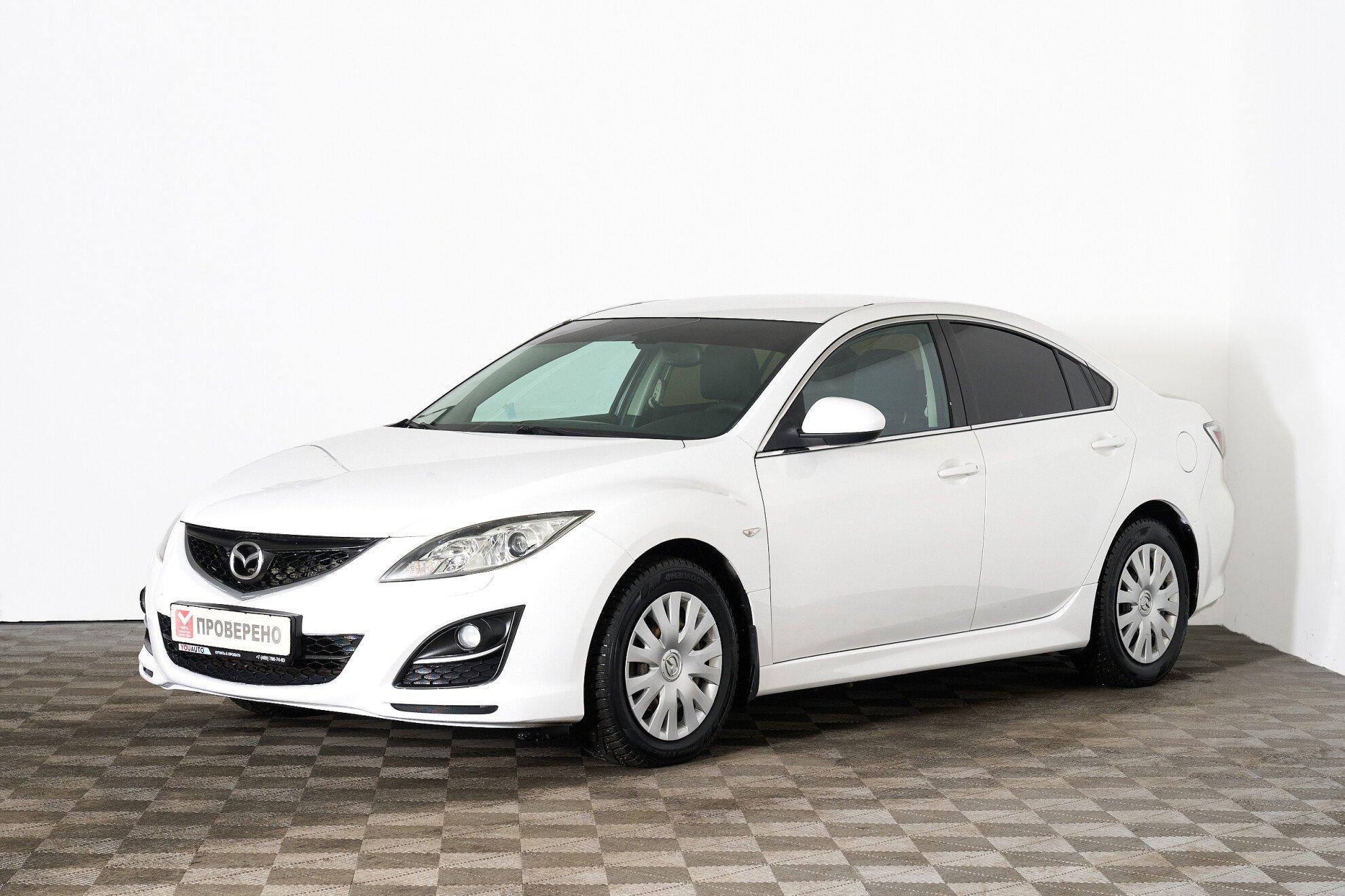 Mazda 6 2011, белый