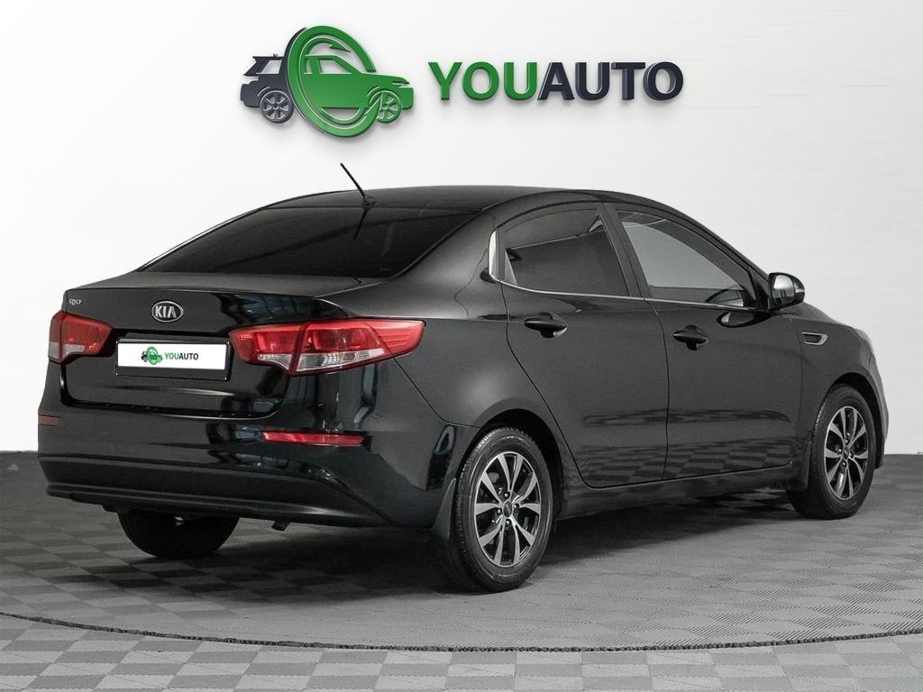 Kia Rio 2017, черный