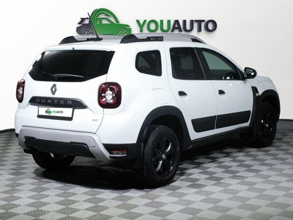 Renault Duster 2022, белый