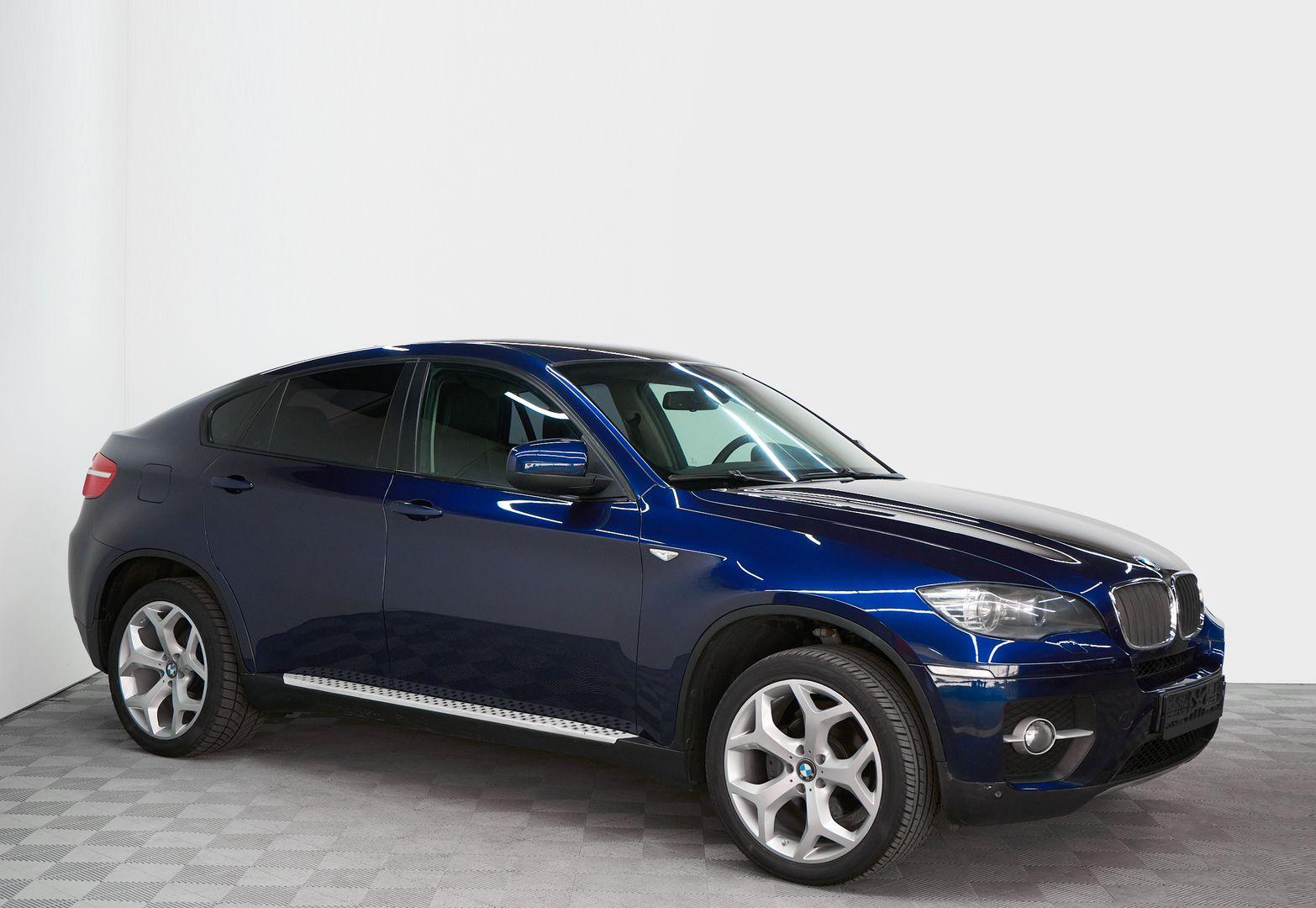 BMW X6 2010, синий