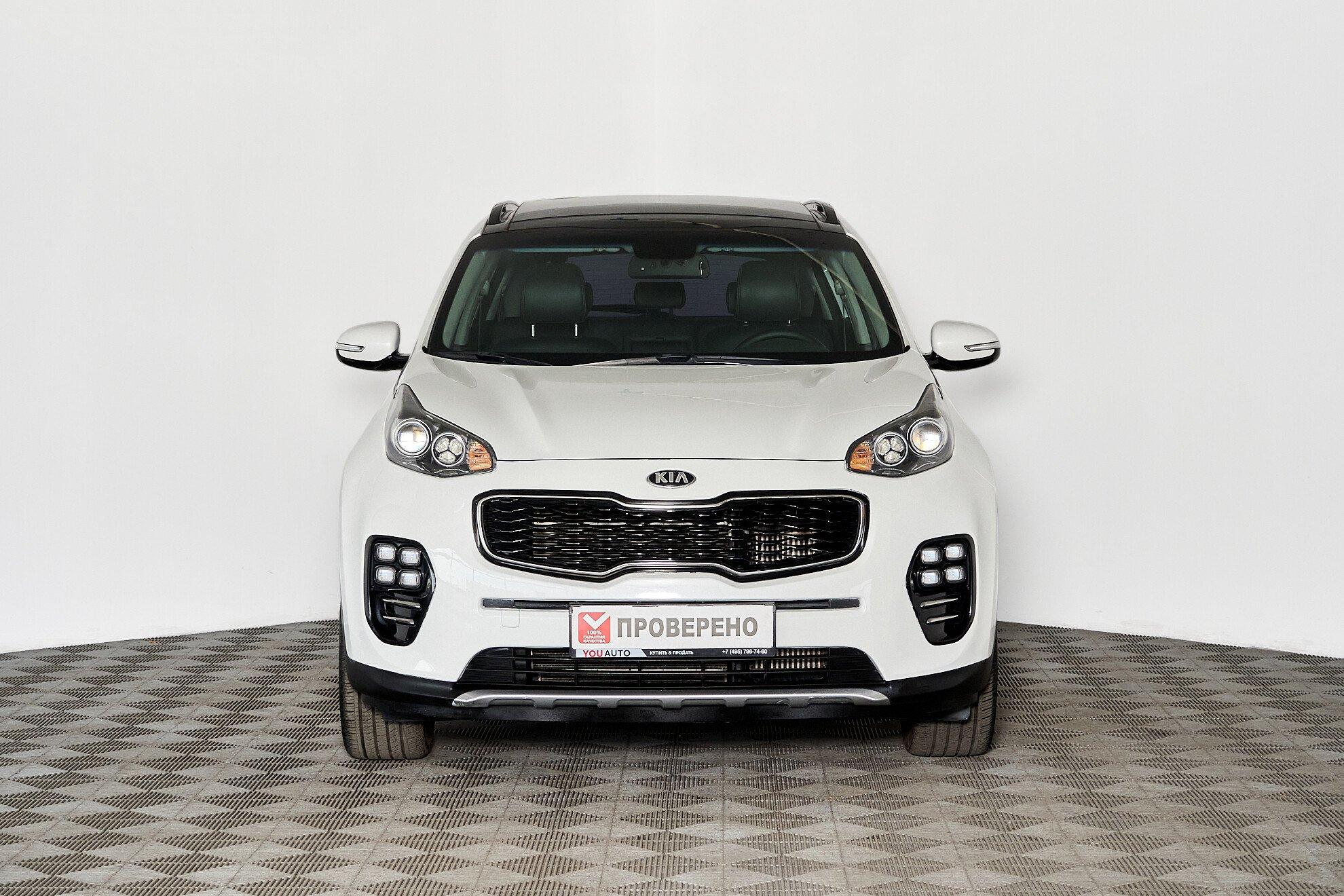 Kia Sportage 2016, белый