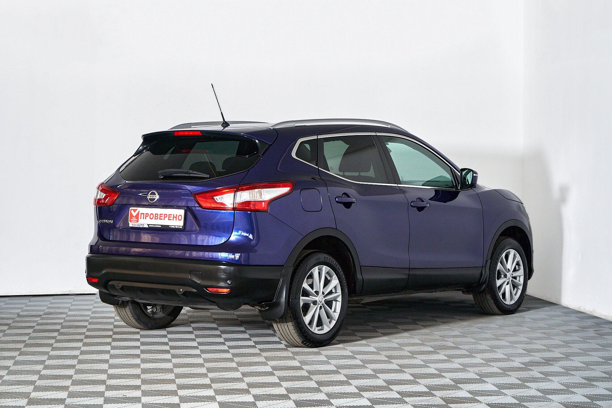 Nissan Qashqai 2018, синий