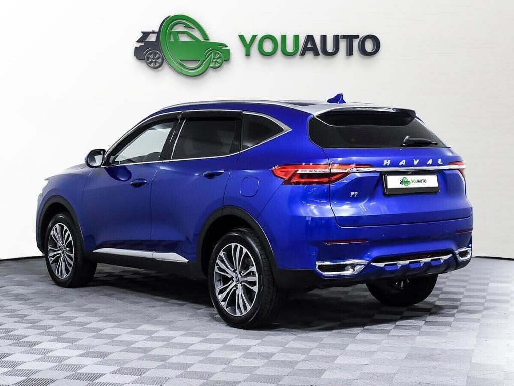 Haval F7 2021, синий