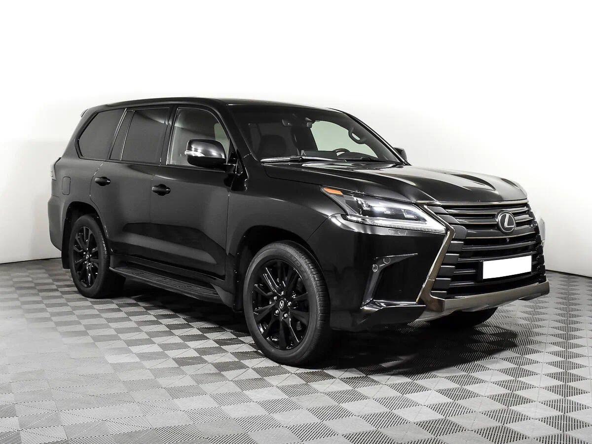 Lexus LX 2021, черный
