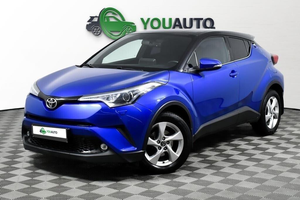 Toyota C-HR 2018, синий