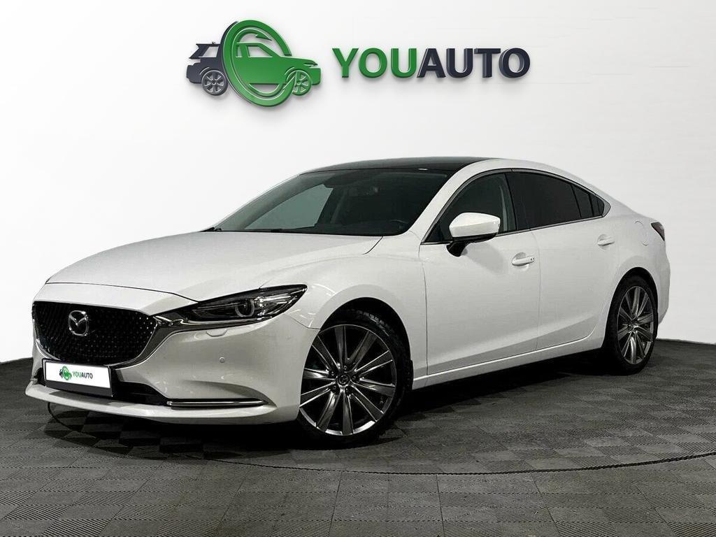 Mazda 6 2022, белый