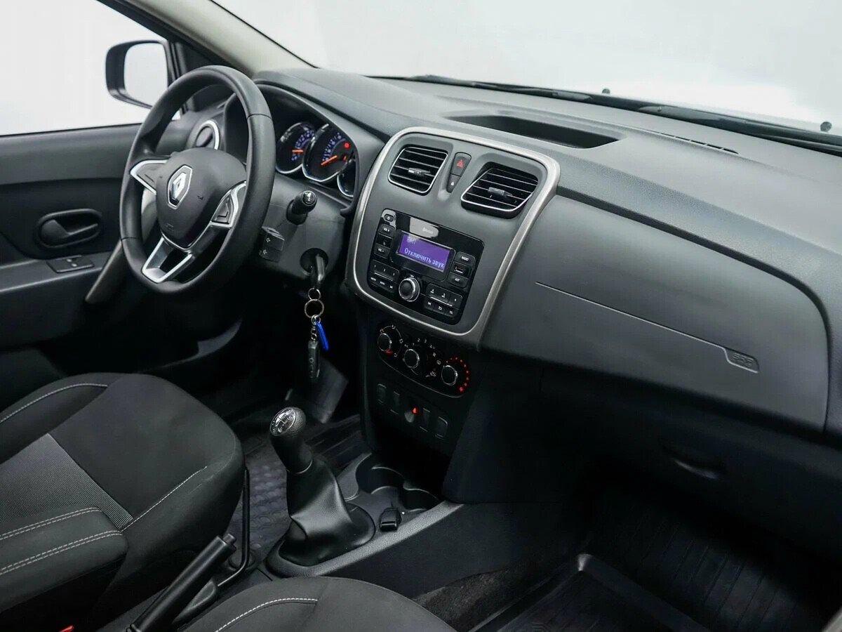 Renault Logan 2021, черный