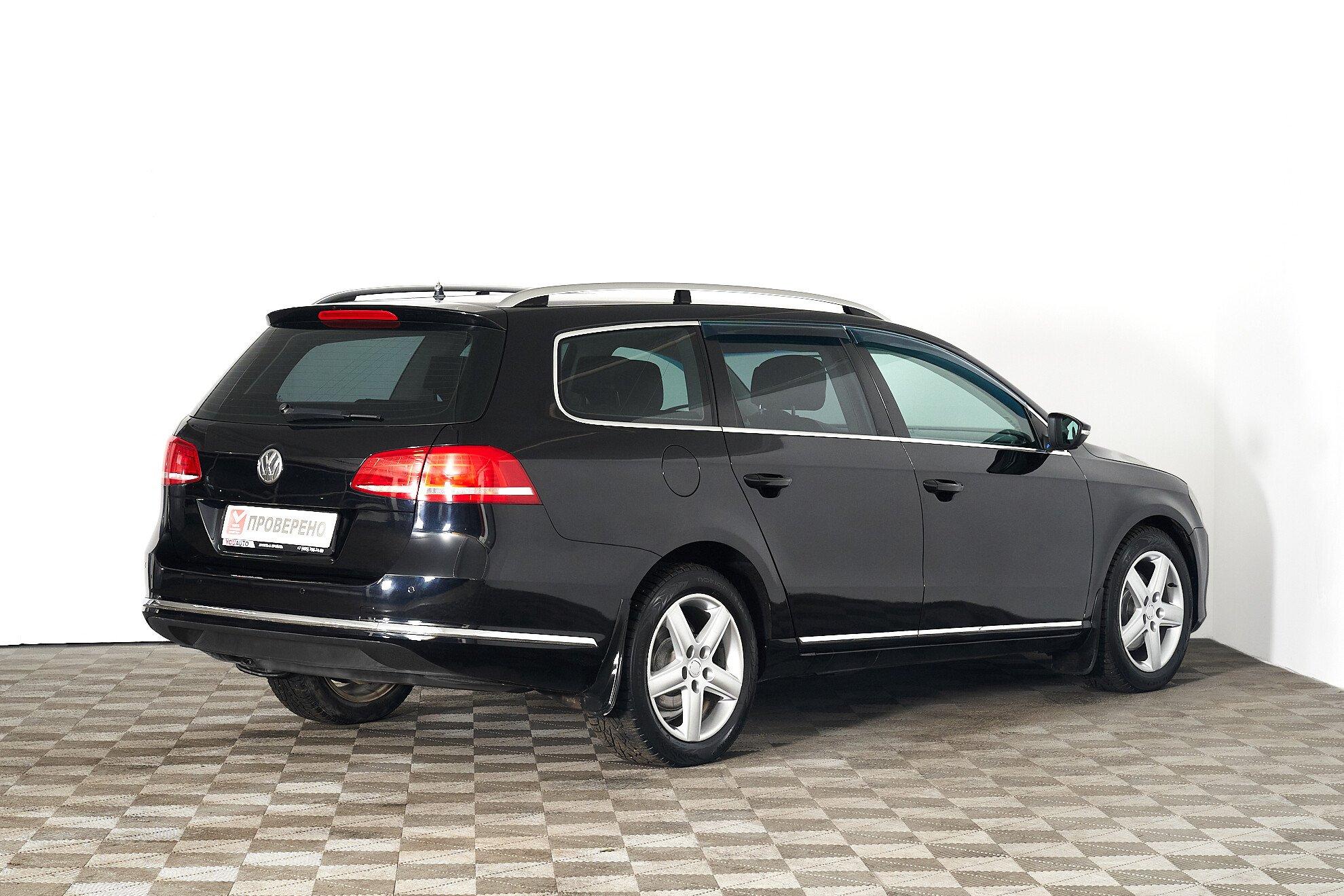 Volkswagen Passat 2011, черный