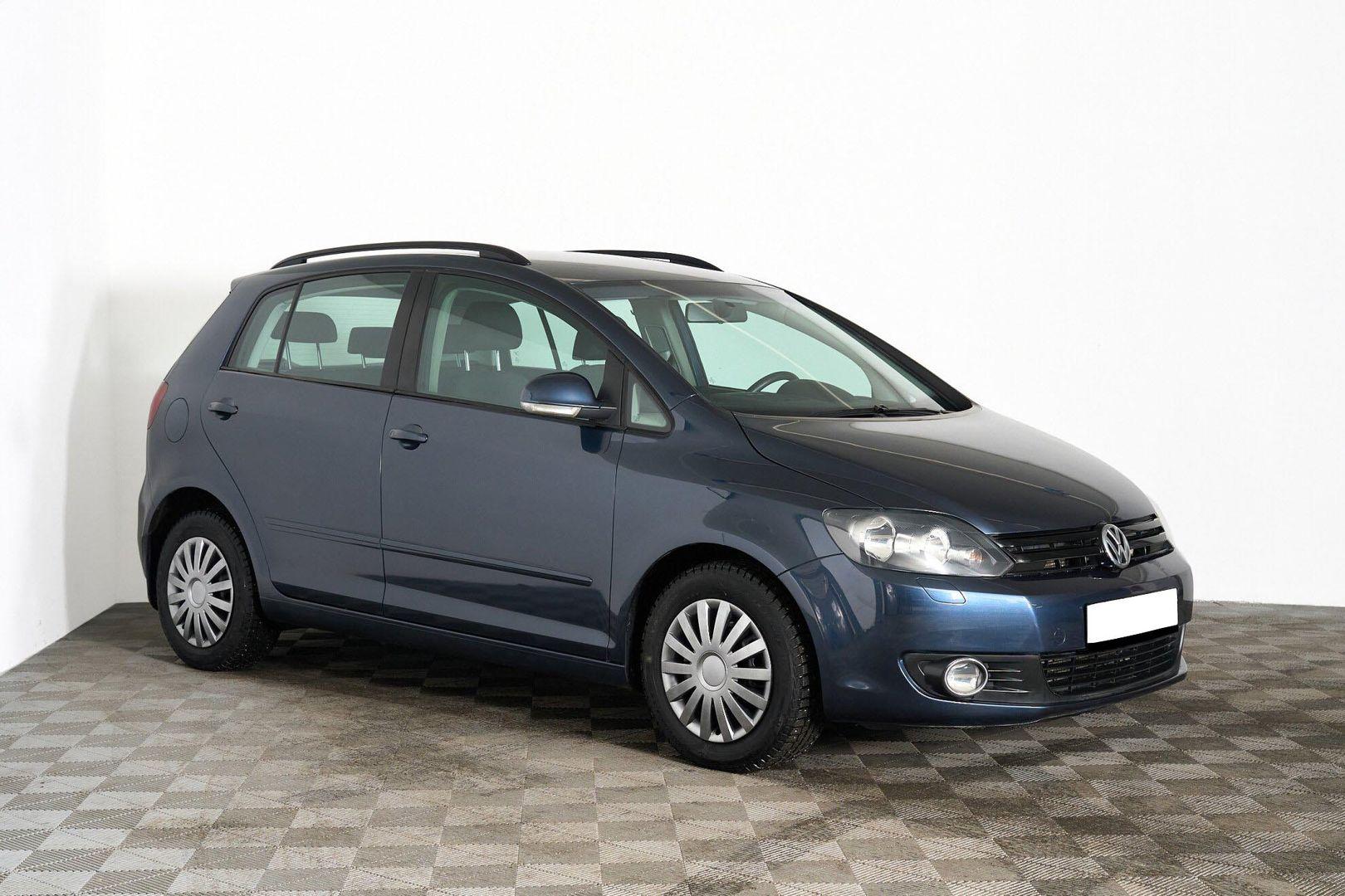 Volkswagen Golf Plus 2012, синий