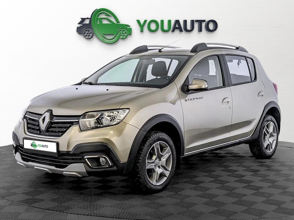 Renault Sandero 2018, бежевый