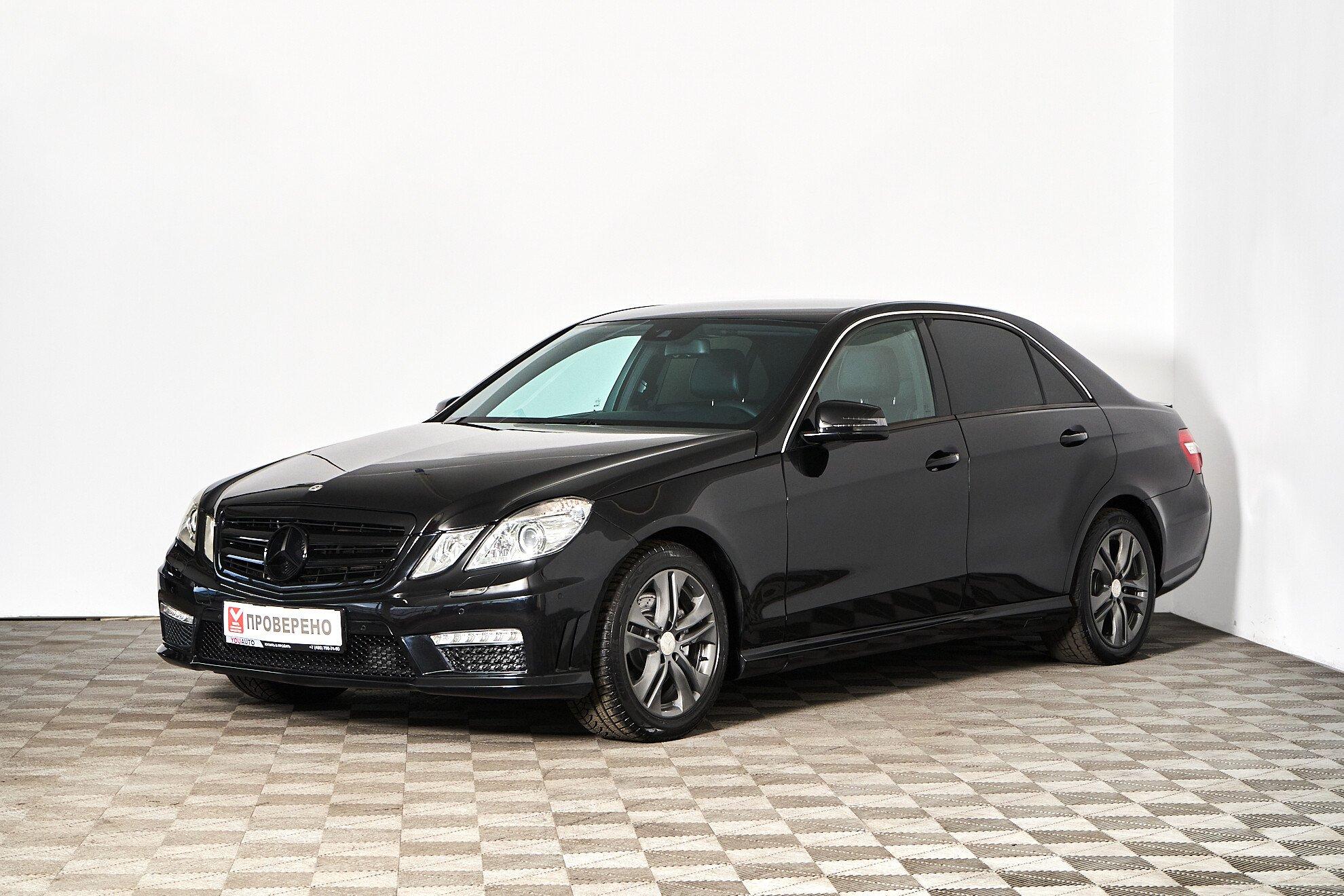 Mercedes-Benz E-Класс 2011, черный
