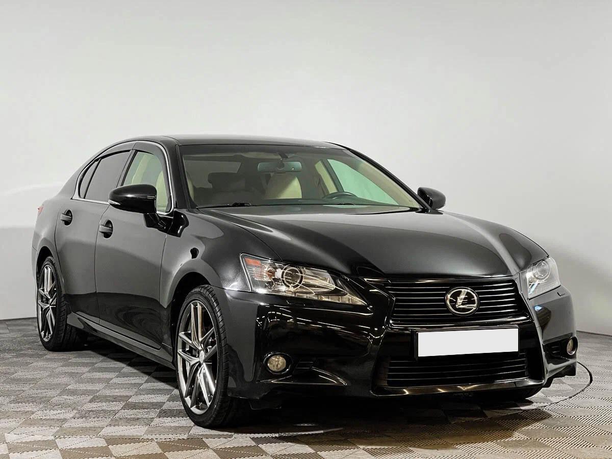 Lexus GS 2019, черный