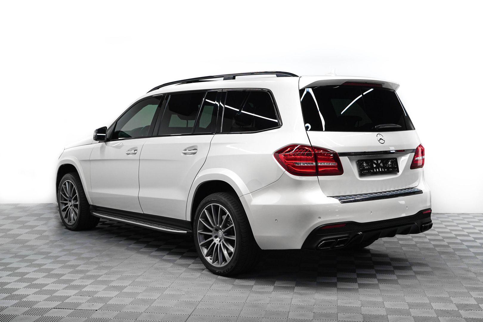 Mercedes-Benz GLS 2016, белый