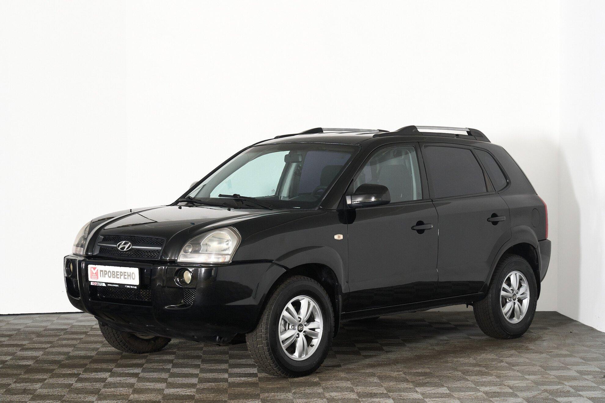 Hyundai Tucson 2007, черный