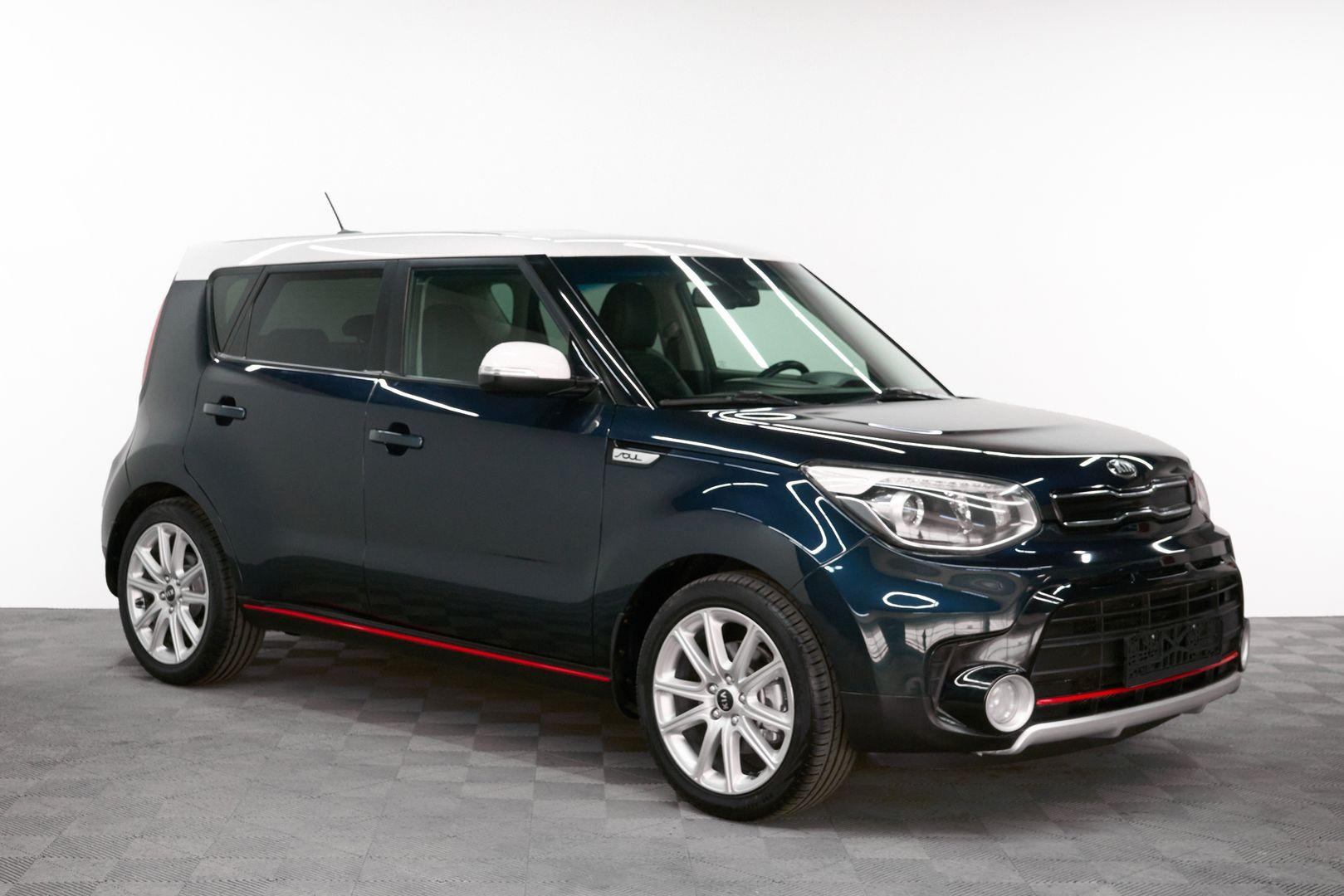 Kia Soul 2017, голубой
