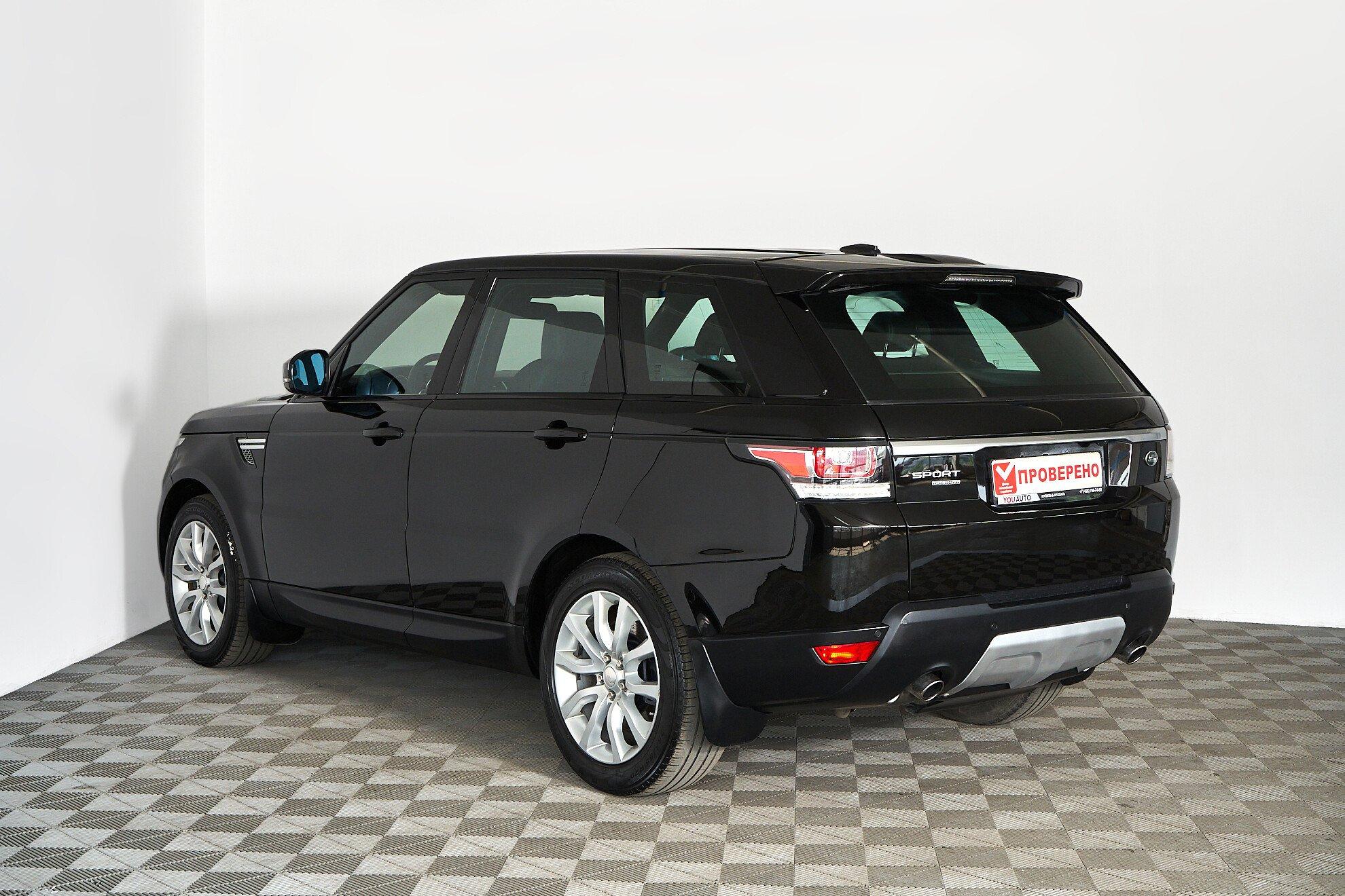 Land Rover Range Rover Sport 2013, черный