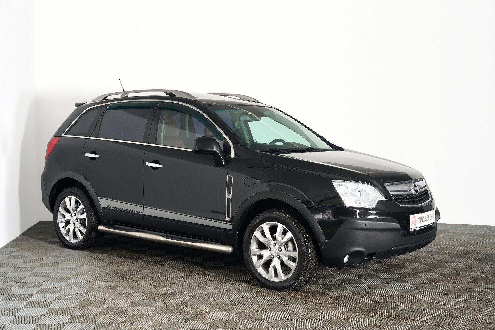 Opel Antara 2007, черный