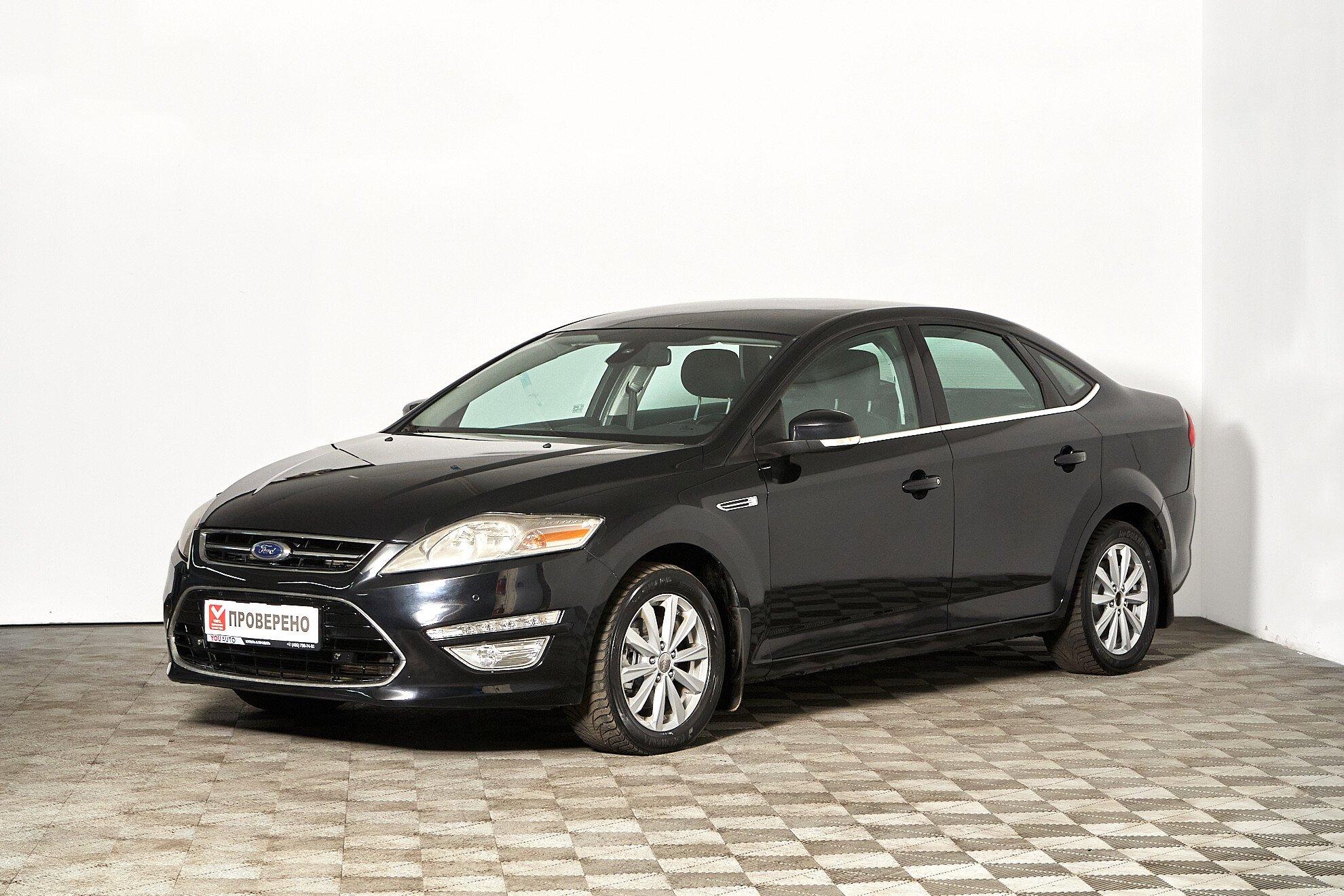 Ford Mondeo 2012, черный