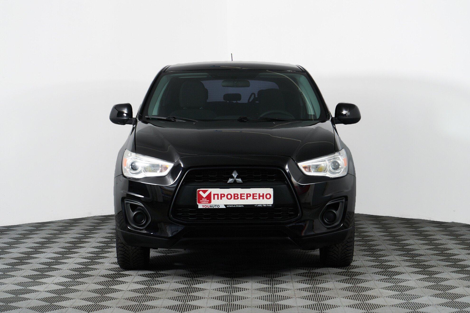 Mitsubishi ASX 2013, черный