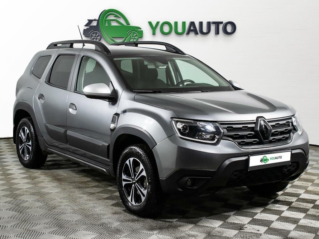 Renault Duster 2021, серый