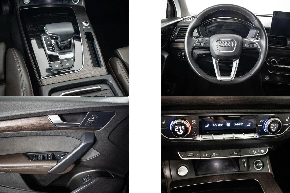 Audi Q5 2021, серый