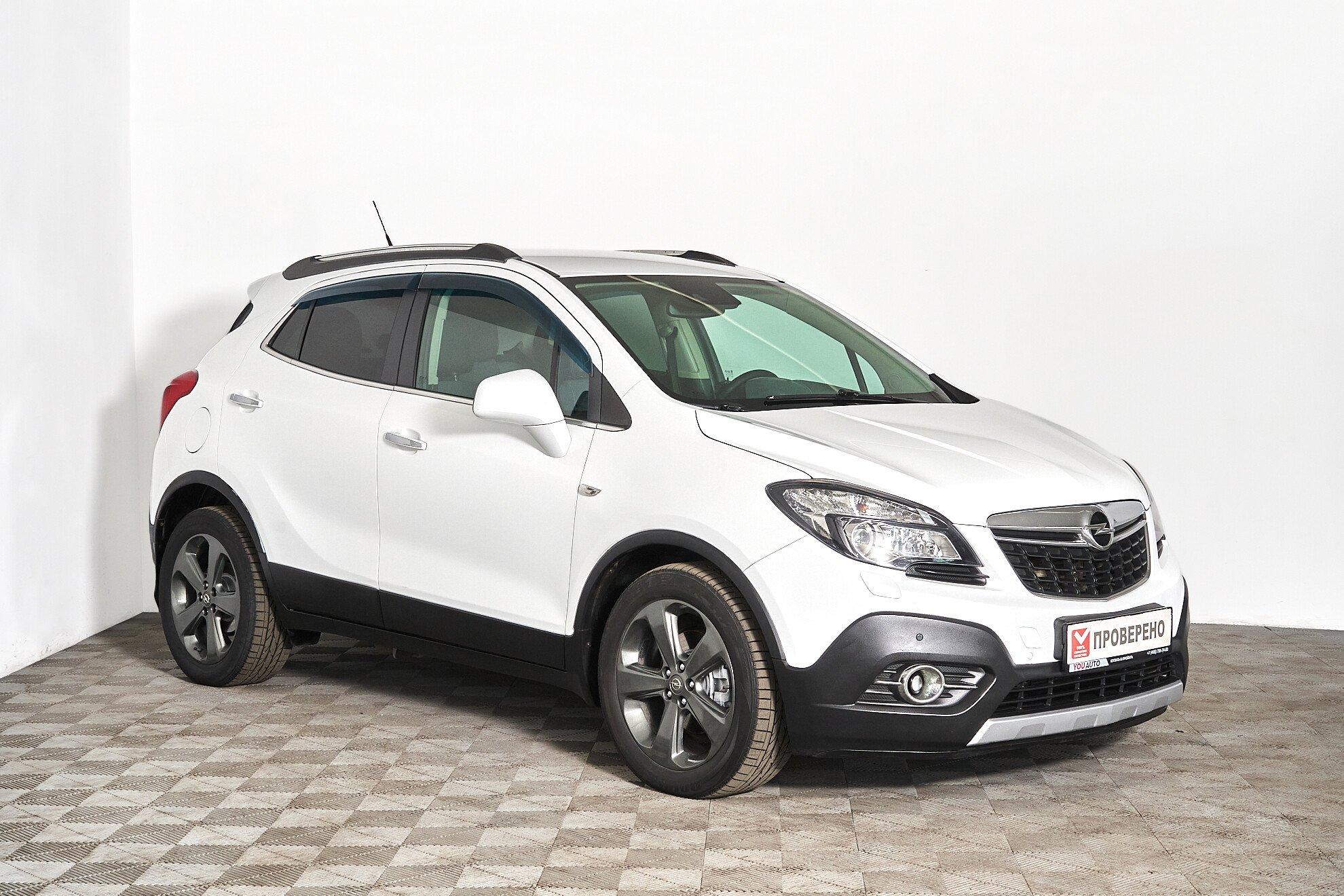 Opel Mokka 2013, белый