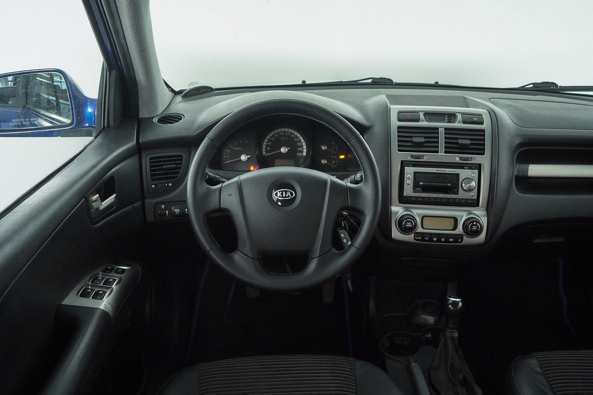 Kia Sportage 2008, синий