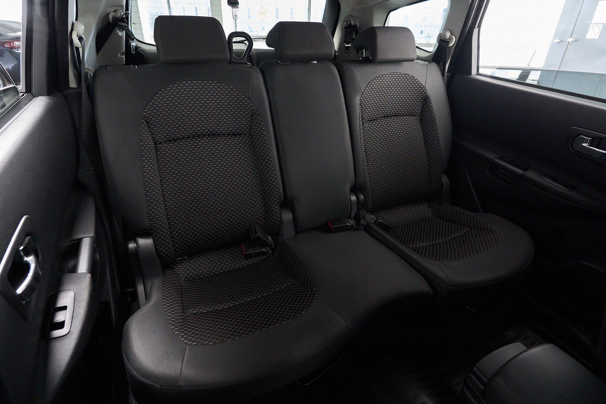Nissan Qashqai+2 2009, фиолетовый