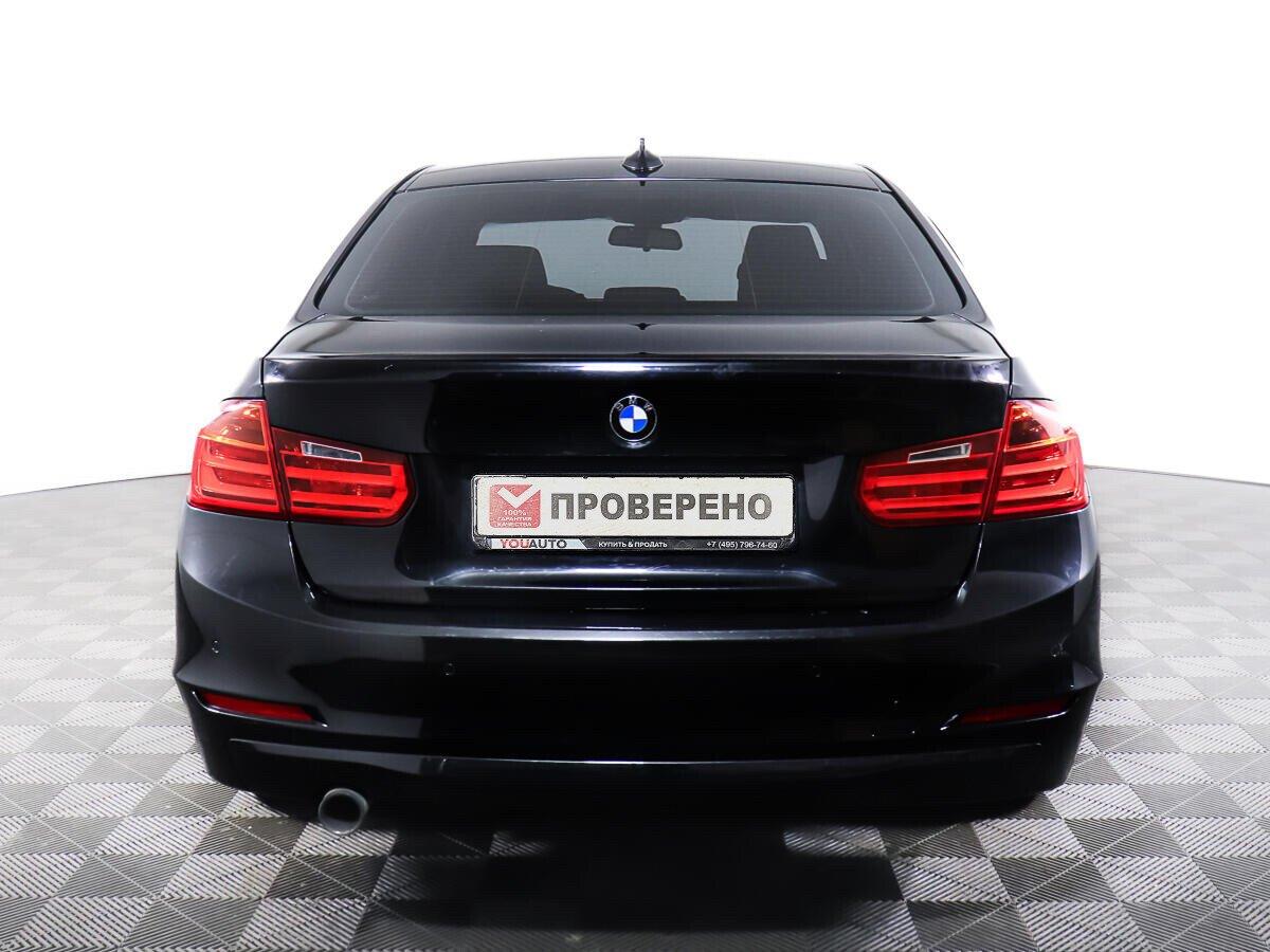 BMW 3 серии 2015, черный