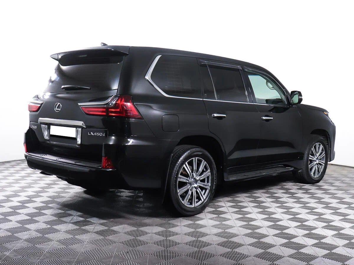 Lexus LX 2021, черный