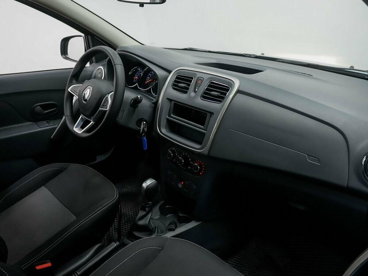 Renault Logan 2022, серебряный