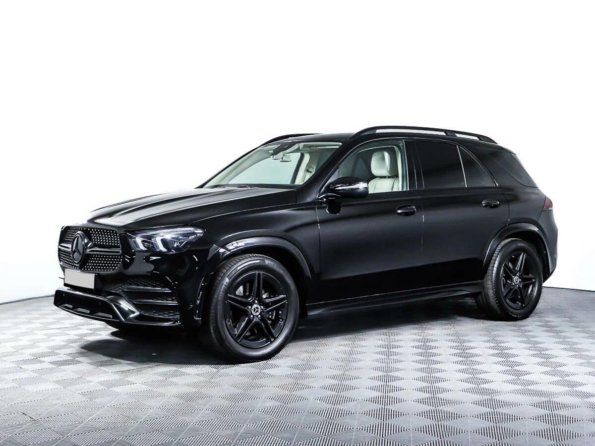 Mercedes-Benz GLE 2022, черный