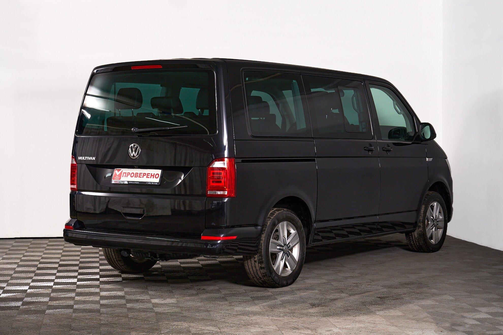 Volkswagen Multivan 2018, черный