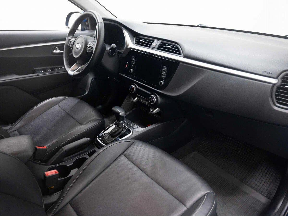 Kia Rio 2021, синий