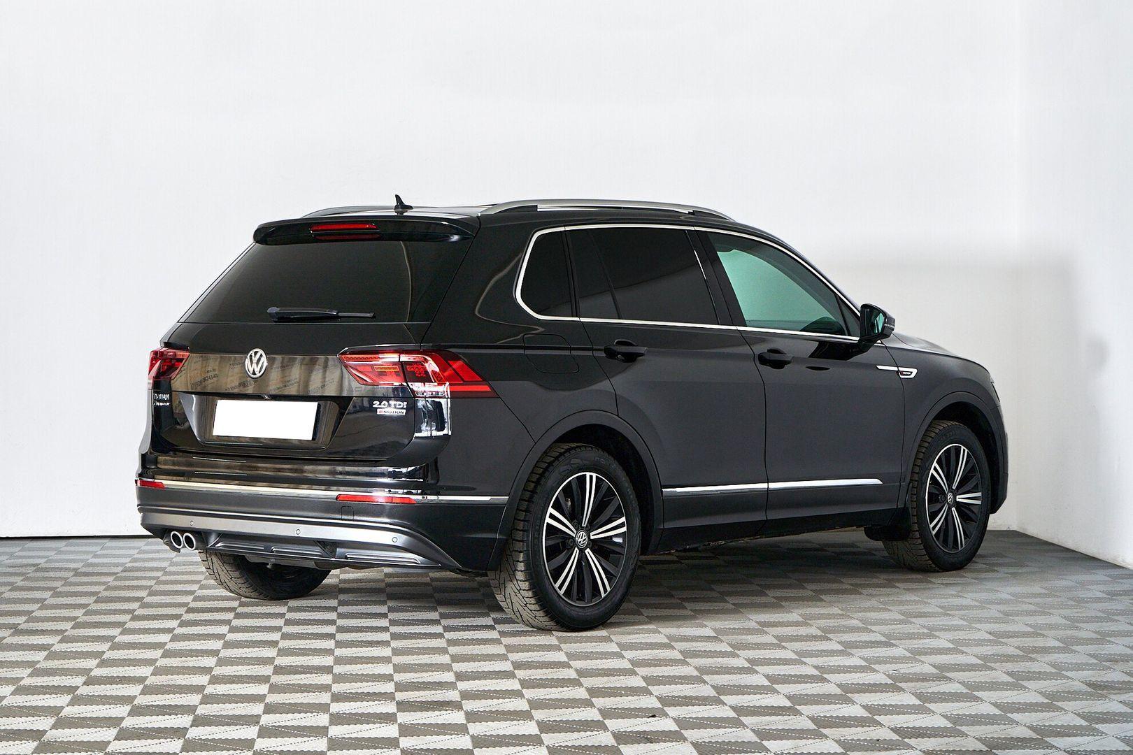 Volkswagen Tiguan 2018, черный