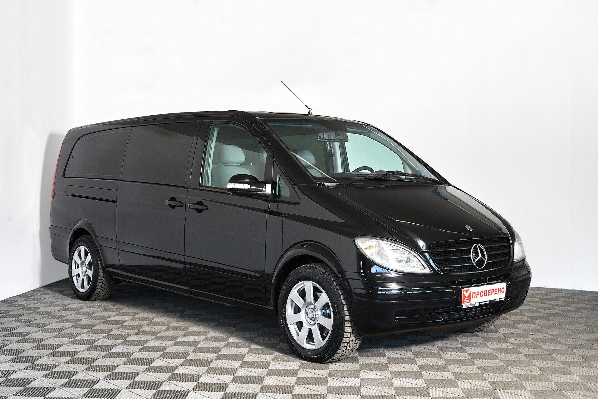Mercedes-Benz Vito 2010, черный